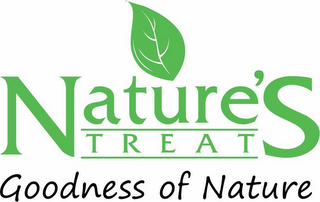 NATURE'S TREAT-GOODNESS OF NATURE logo