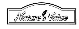 NATURE'S VALUE logo