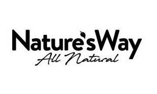 NATURE'S WAY ALL NATURAL logo