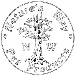 "NATURE'S WAY" PET PRODUCTS NW logo