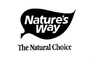 NATURE'S WAY THE NATURAL CHOICE logo