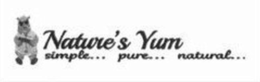 NATURE'S YUM SIMPLE... PURE... NATURAL...