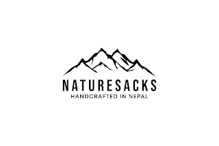 NATURESACKS HANDCRAFTED IN NEPAL logo