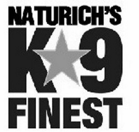 NATURICH'S K 9 FINEST logo