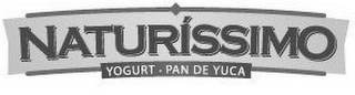 NATURISSIMO YOGURT PAN DE YUCA logo