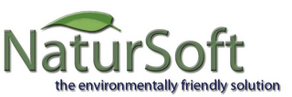 NATURSOFT THE ENVIRONMENTALLY FRIENDLY SOLUTION logo
