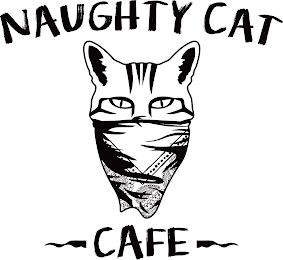 NAUGHTY CAT CAFE logo