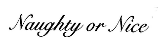 NAUGHTY OR NICE logo