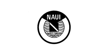 NAUI SAFETY THROUGH EDUCATION logo