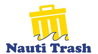 NAUTI TRASH logo
