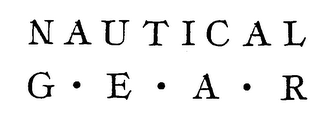 NAUTICAL G-E-A-R logo