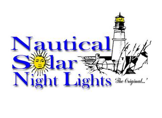 NAUTICAL SOLAR NIGHT LIGHTS THE ORIGINAL logo