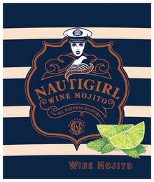 NAUTIGIRL WINE MOJITO FRESH & FIZZY ALL NATURAL FLAVORS NAUTIGIRL NG WINE MOJITO logo