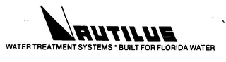 NAUTILUS DIVISION OF R.G. SYSTEMS INCORPORATED - TAMPA, FL. WATER TREATMENT SYSTEMS - BUILT FOR FLORIDA WATER logo