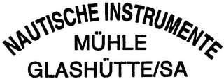 NAUTISCHE INSTRUMENTE MÜHLE GLASHÜTTE/SA logo