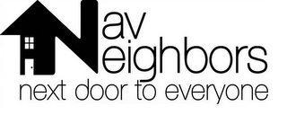 NAV NEIGHBORS NEXT DOOR TO EVERYONE logo