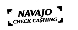 NAVAJO CHECK CASHING logo