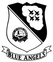 NAVAL AIR TRAINING COMMAND BLUE ANGELS logo