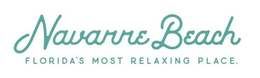 NAVARRE BEACH FLORIDA'S MOST RELAXING PLACE. logo