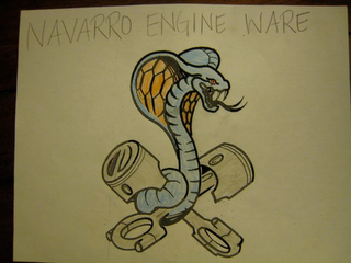 NAVARRO ENGINE WARE logo