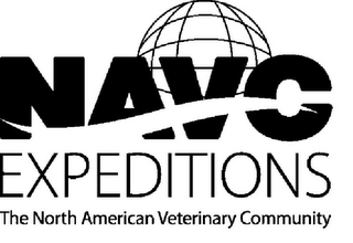 NAVC EXPEDITIONS THE NORTH AMERICAN VETERINARY COMMUNITY logo
