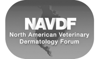 NAVDF NORTH AMERICAN VETERINARY DERMATOLOGY FORUM logo