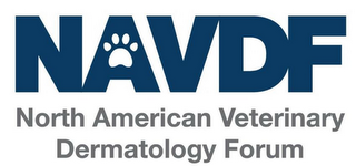 NAVDF NORTH AMERICAN VETERINARY DERMATOLOGY FORUM logo