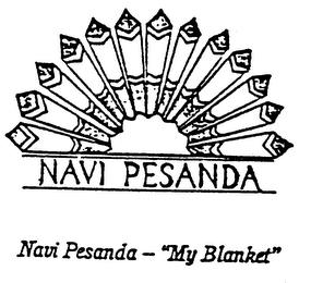 NAVI PESANDA NAVI PESANDA - "MY BLANKET" logo