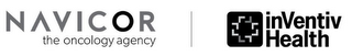 NAVICOR THE ONCOLOGY AGENCY INVENTIV HEALTH logo