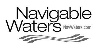 NAVIGABLE WATERS NAV WATERS.COM logo