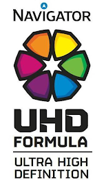 NAVIGATOR UHD FORMULA ULTRA HIGH DEFINITION logo