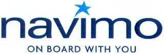 NAVIMO ON BOARD WITH YOU logo