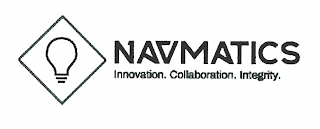 NAVMATICS INNOVATION. COLLABORATION. INTEGRITY. logo