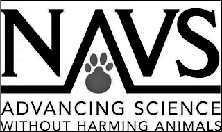 NAVS ADVANCING SCIENCE WITHOUT HARMING ANIMALS logo