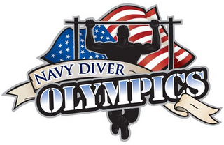 NAVY DIVER OLYMPICS logo