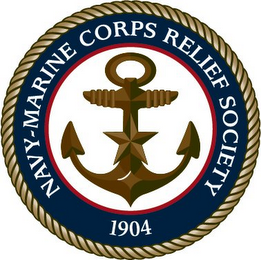 NAVY-MARINE CORPS RELIEF SOCIETY 1904 logo