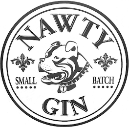 NAWTY GIN SMALL BATCH logo