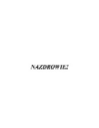NAZDROWIE! logo