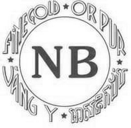 NB FINE GOLD OR PUR VANG Y logo