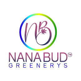 NB NANA BUD GREENERYS logo