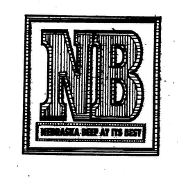 NB NEBRASKA BEEF AT ITS BEST logo