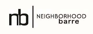 NB NEIGHBORHOOD BARRE logo