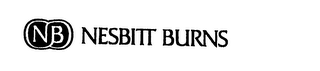 NB NESBITT BURNS logo