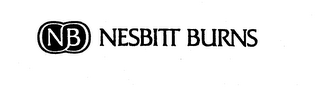 NB NESBITT BURNS logo