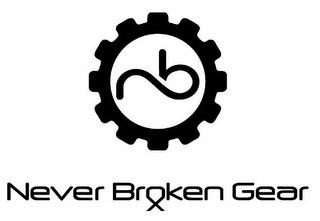 NB NEVER BROKEN GEAR logo