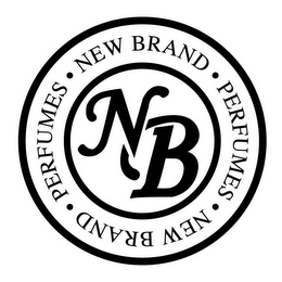 NB · NEW BRAND · PERFUMES · NEW BRAND · PERFUMES · logo