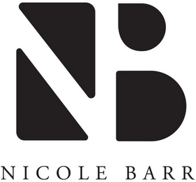 NB NICOLE BARR logo