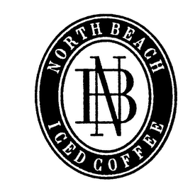 NB NORTH BEACH ICED COFFEE logo