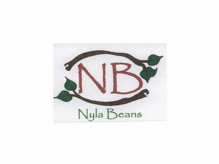 NB NYLA BEANS logo