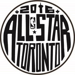 NBA 2016 ALL-STAR TORONTO logo
